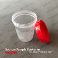 Covid Test Sputum Collection Cup con tapa